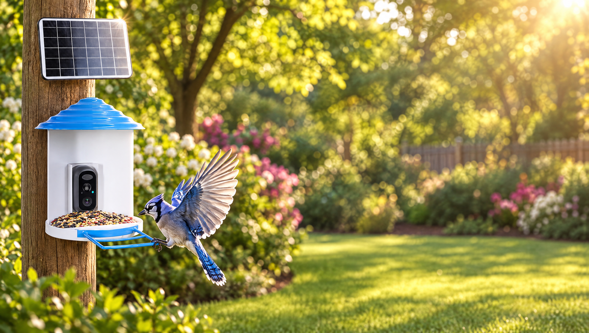 WrenView solar camera bird feeder