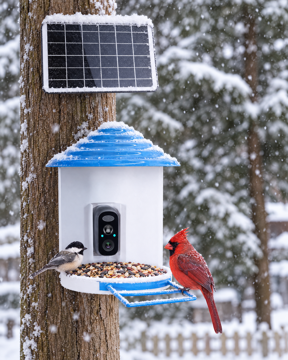 WrenView Solar Camera Bird Feeder